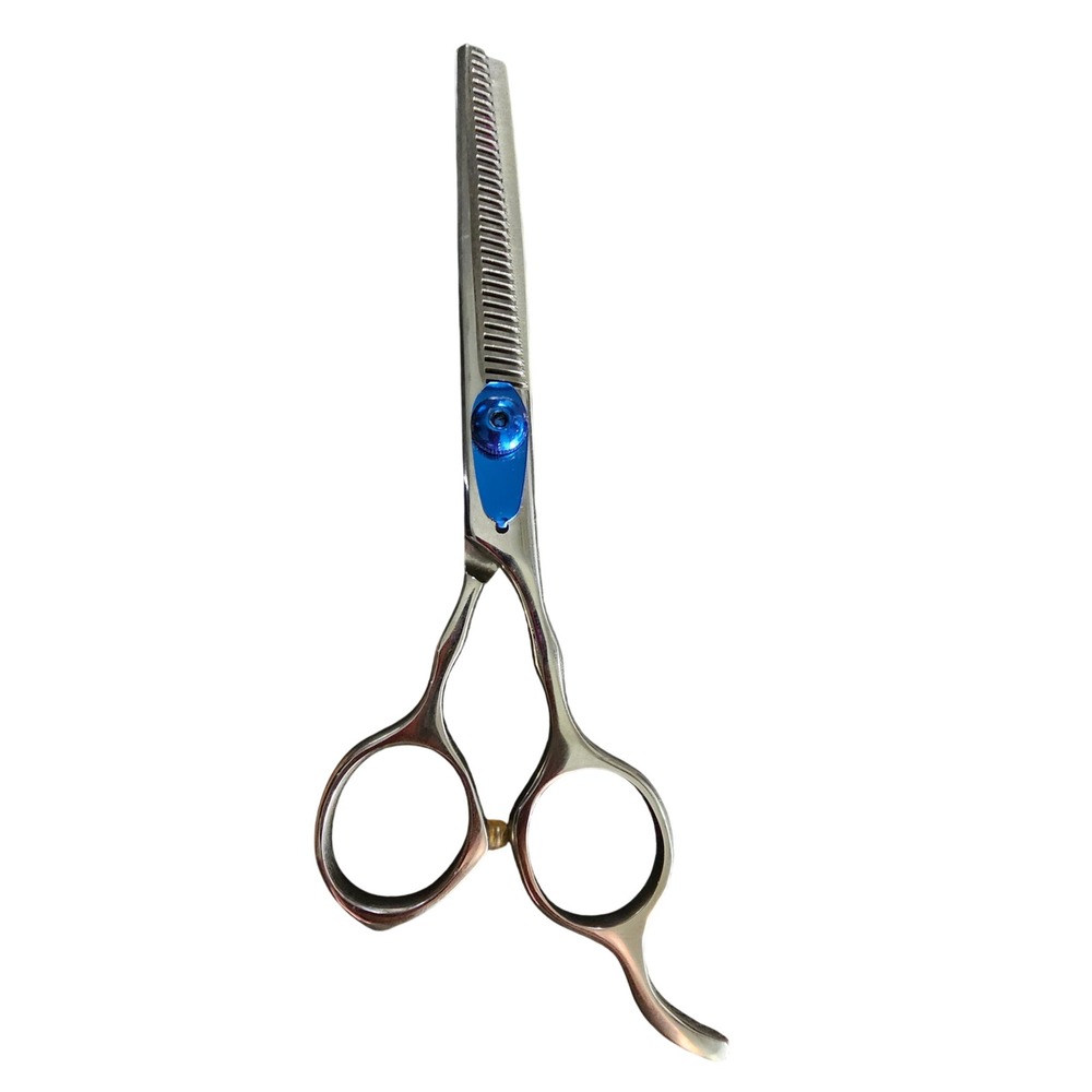 Professional Stainless Steel Hair Thinning Shears Texturizing Scissors Silver
